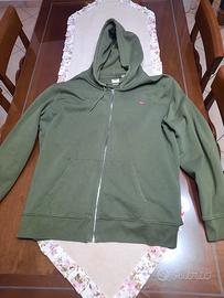 Felpa con cappuccio Levi's, verde.