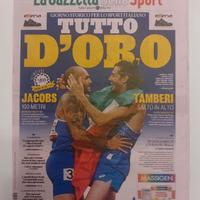 Jacobs e Tamberi ori olimpiadi