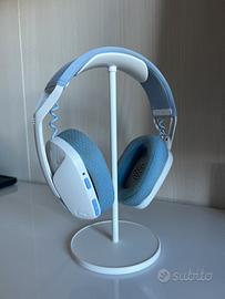 Logitech G435 Wireless - Lilla/Bianco