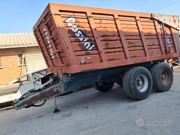Dumper bossini 140 quintali pieno carico 