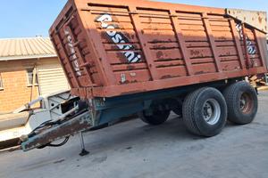 Dumper bossini 140 quintali pieno carico 