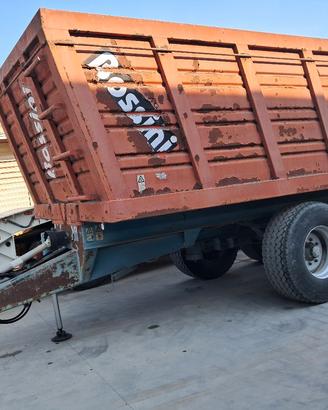 Dumper bossini 140 quintali pieno carico 