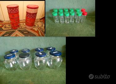 lotto casalinghi utili in cucina/dispensa