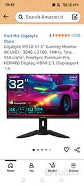MONITOR 32" 4K 144hz