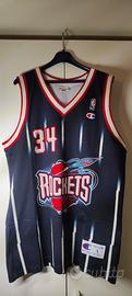 CANOTTA  VINTAGE NBA OLAJUWON n 34 HOUSTON ROCKETS