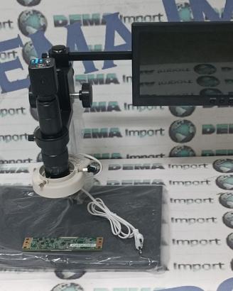 microscopio mono focale completo monitor