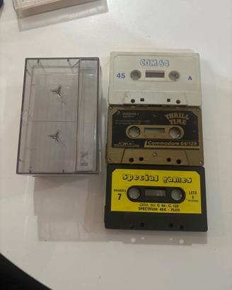 Videogiochi  vintage Commodore 64/128