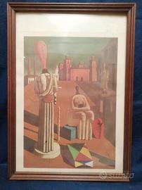 Riproduzione quadro di Giorgio De Chirico