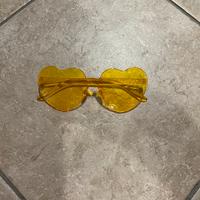 Occhiali da sole arancioni