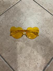 Occhiali da sole arancioni