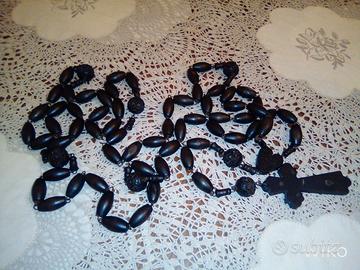 Rosario Antico Legno Nero
