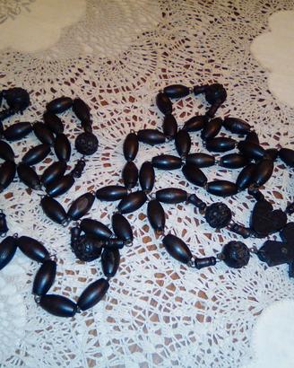 Rosario Antico Legno Nero