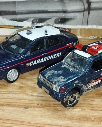 modellini auto dei carabinieri 
