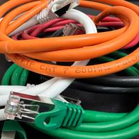 5 cavi rete Ethernet CAT.7 1mt S/FTP 10Gb 600Mhz