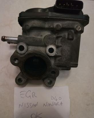Valvola egr e sensore di giri nissan navara d40