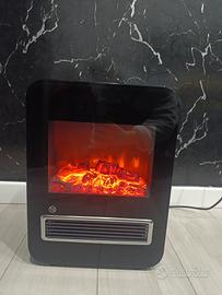 Camino elettrico con funzione di riscaldamento 