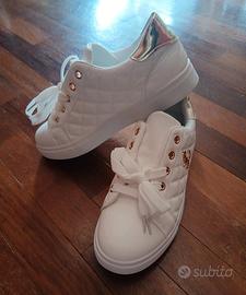 Scarpe bianche donna  n.37