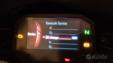 Kawasaki Service Reset Z650 Z900 ZH2 Ninja ZX6R 