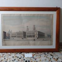 quadro con disegno progetto università di venezia