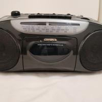 Radio stereo AIWA con radio e cassetta