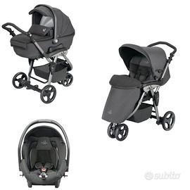 Trio (navicella, seggiolino, passeggino) Neonato