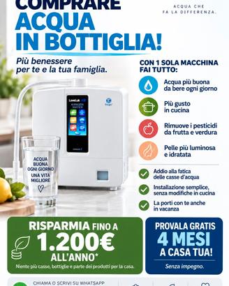 Ionizzatore di acqua