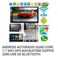 ANDROID AUTORADIO QUAD CORE 7.1 WiFi GPS NAVIGATOR