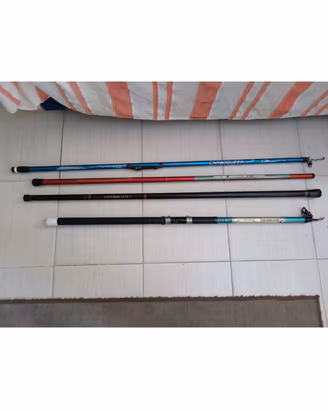 4 Canne da pesca 