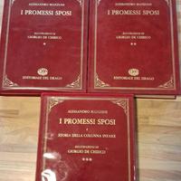 PROMESSI SPOSI 3 VOLUMI ILL. DE CHIRICO