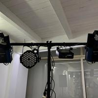 scanner ,laser,par LED piantana luci dmx