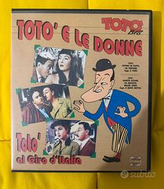 Cofanetto VHS da collezione “Totò Bis”