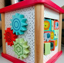 gioco in legno cubo 