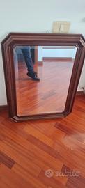 specchio in noce nazionale 