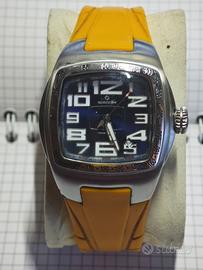 Orologio Spazio24, Acciaio con cinturino in gomma