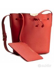Borsa twin set rossa pelle