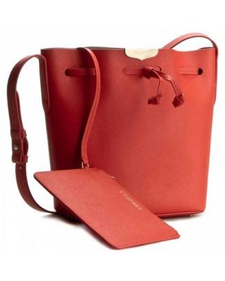 Borsa twin set rossa pelle