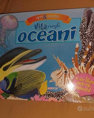 Vita negli oceani libro pop-up
