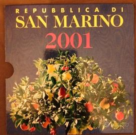 San Marino -Serie millesimale (2001)