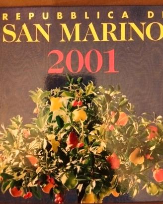 San Marino -Serie millesimale (2001)