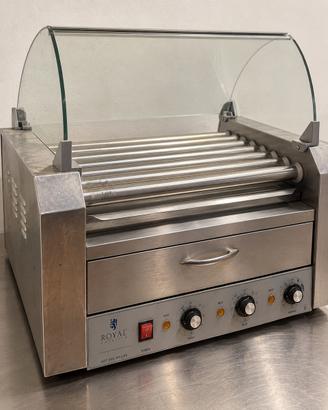 Hot Dog Roller professionale 7 rulli – mai usato