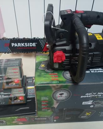Motosega 40v parkside 