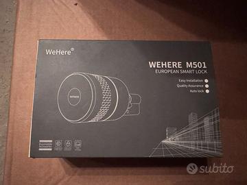 Serratura per porta Smart Bluetooth wehere m501