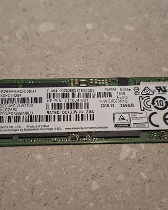 SSD M.2 PCI EXPRESS NVMe 256GB - SAMSUNG PM981 