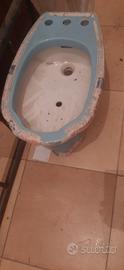 Bidet ( verde chiarissimo, celeste, bianco )