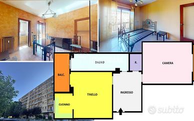 AMPIO BILOCALE LIBERO SUBITO CON POSTO AUTO!