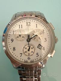 Orologio Lorenz Cronograph Swiss made acciaio uomo