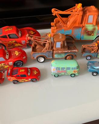 Lotto macchine Cars 9 pezzi