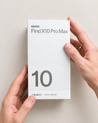 Oppo Find X10 Pro Max 512GB Sigillato + Accessori