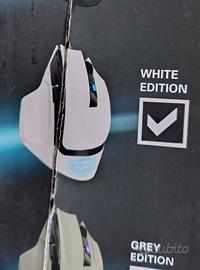 Mouse Gaming Sharkoon SHARK Force II Bianco NUOVO