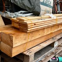 Travetti in legno x bilancini lucernai